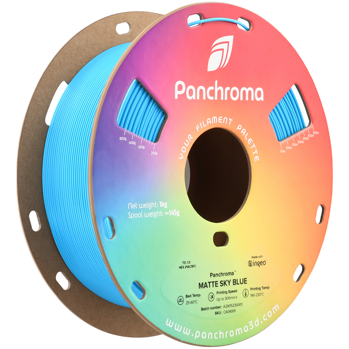 Panchroma™ Matte PLA (Formerly PolyTerra™ PLA)