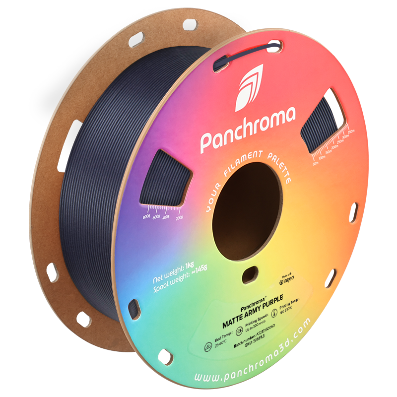 Panchroma™ Matte PLA (Formerly PolyTerra™ PLA)