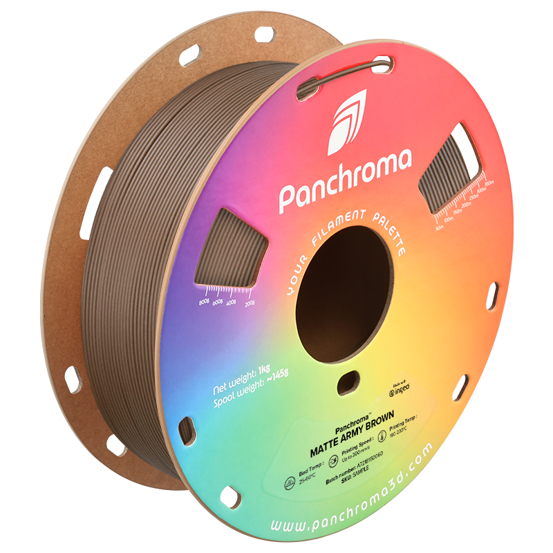 Panchroma™ Matte PLA (Formerly PolyTerra™ PLA)