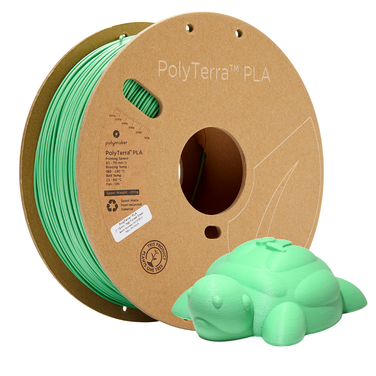 Panchroma™ Matte PLA (Formerly PolyTerra™ PLA)