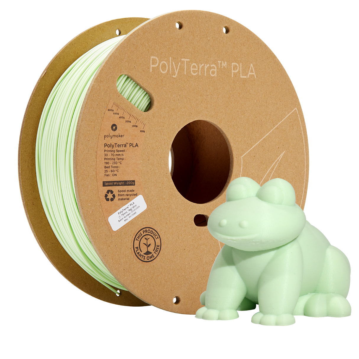 Panchroma™ Matte PLA (Formerly PolyTerra™ PLA)